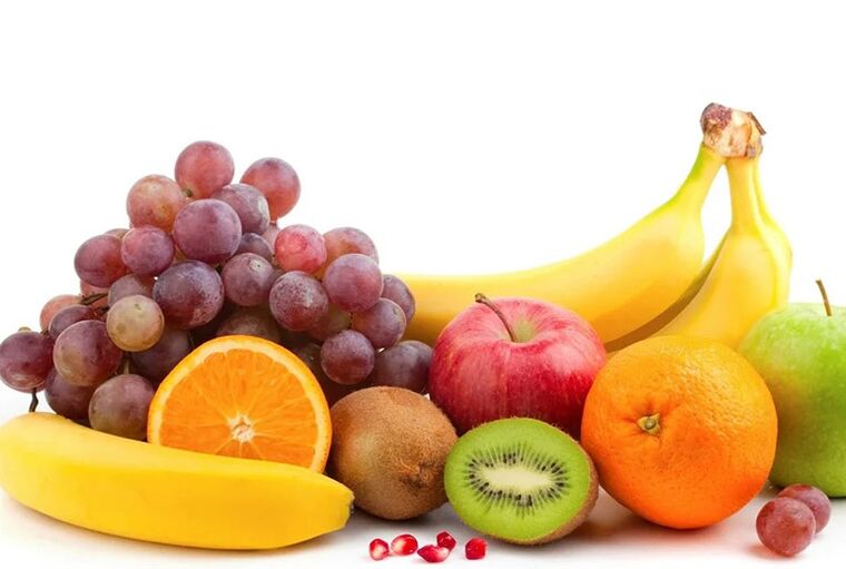 Fresh fruit, which forms the basis of the diet during the exacerbation of gout
