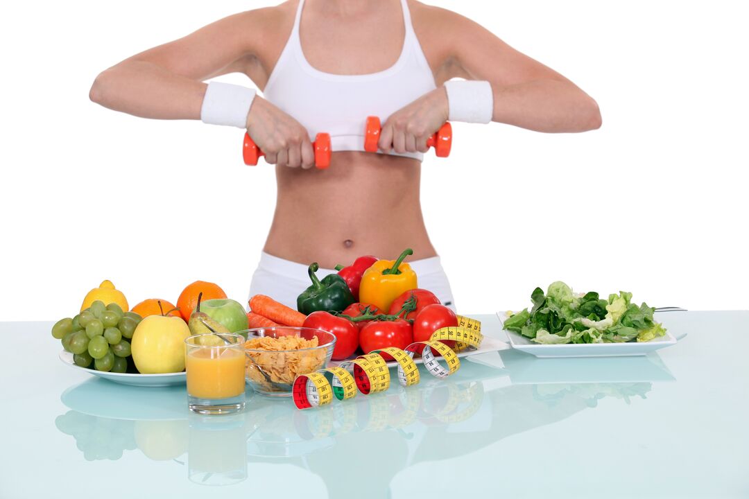 6-sheet diet food and sports