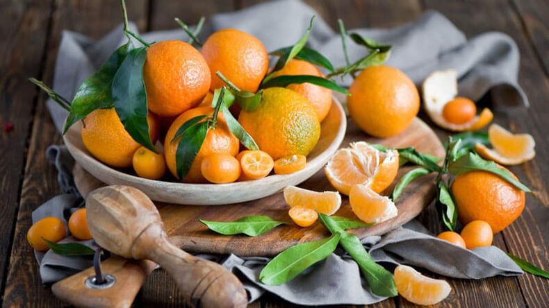 With diabetes, tangerines can not be eaten. 